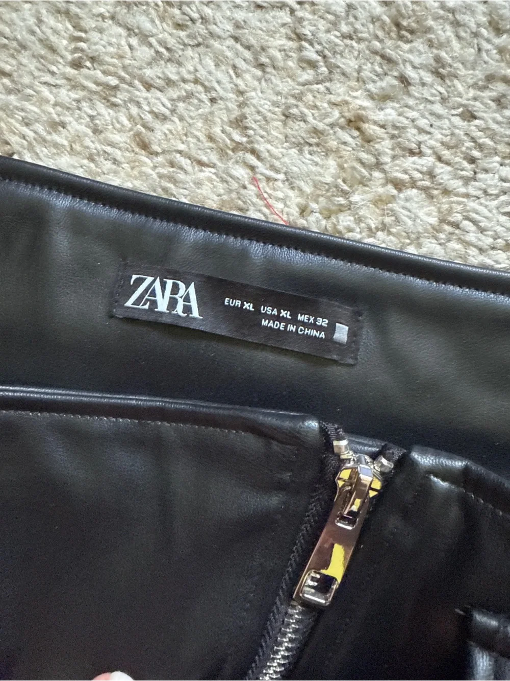 Zara sleek faux